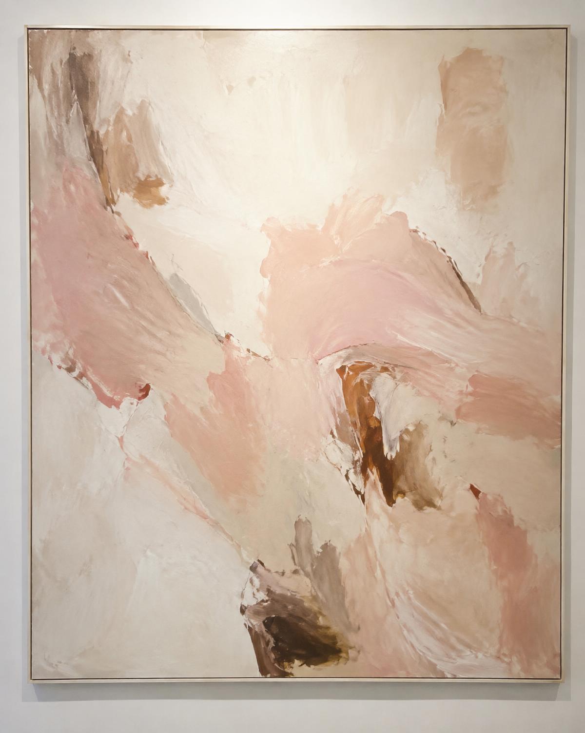 Held in Light — Mixed media · 120 × 150 cm